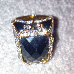 Turkish Black Stone Ring